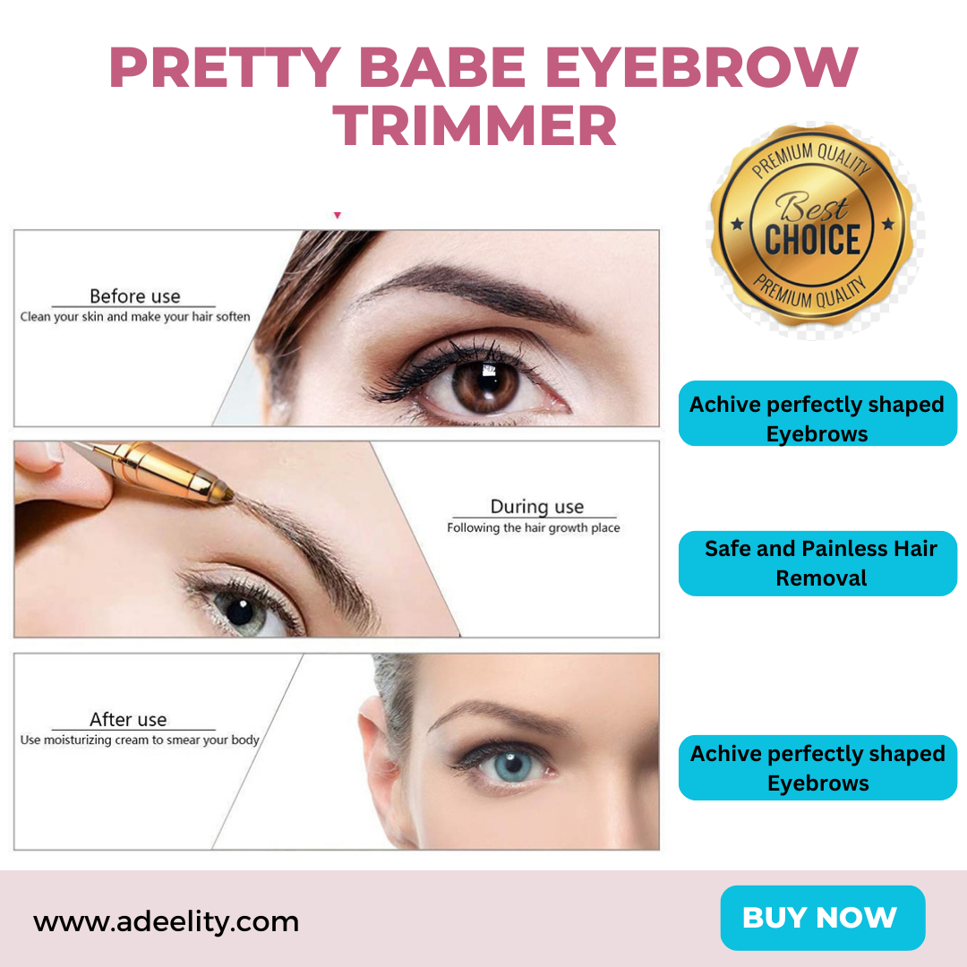 PrettyBabe Eyebrow Trimmer