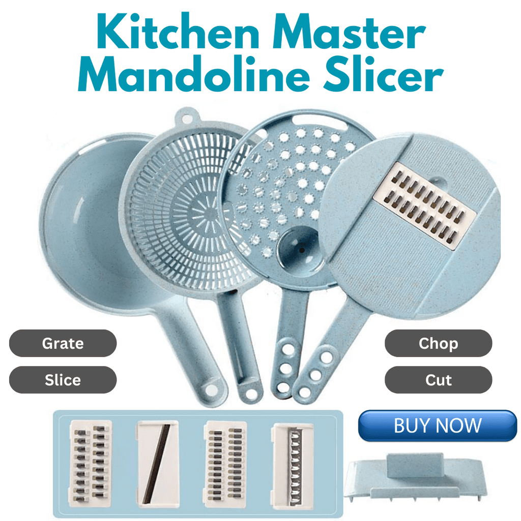 Kitchen Master Mandoline Slicer – Adeelity