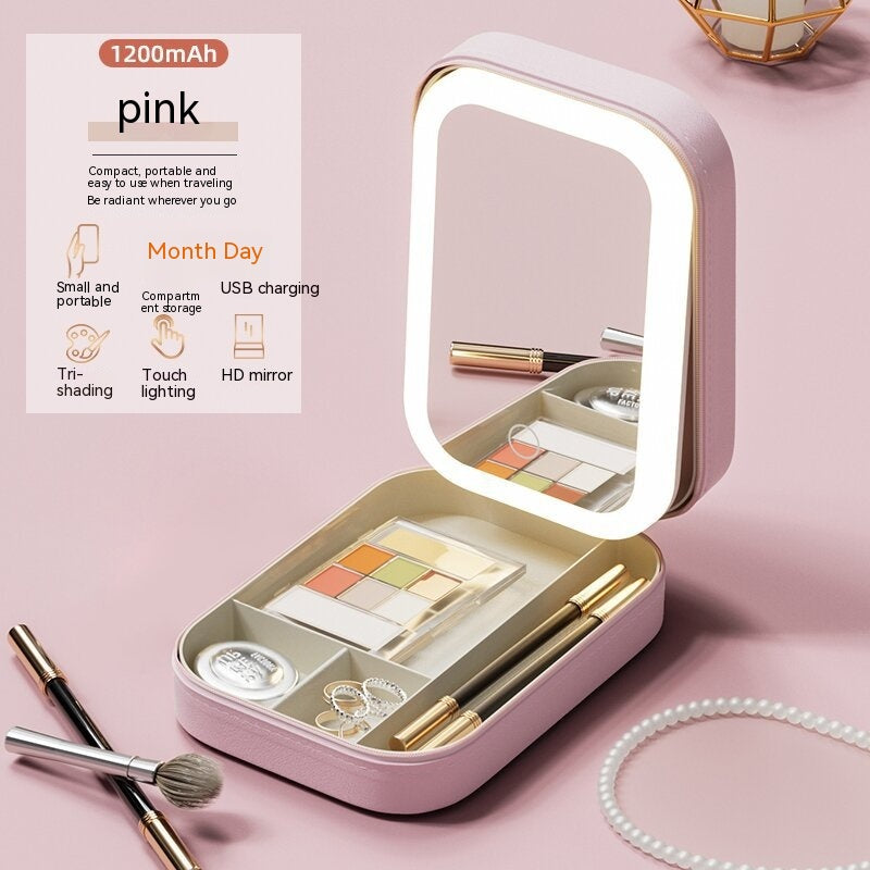 SmartGlow Compact Makeup Organizer